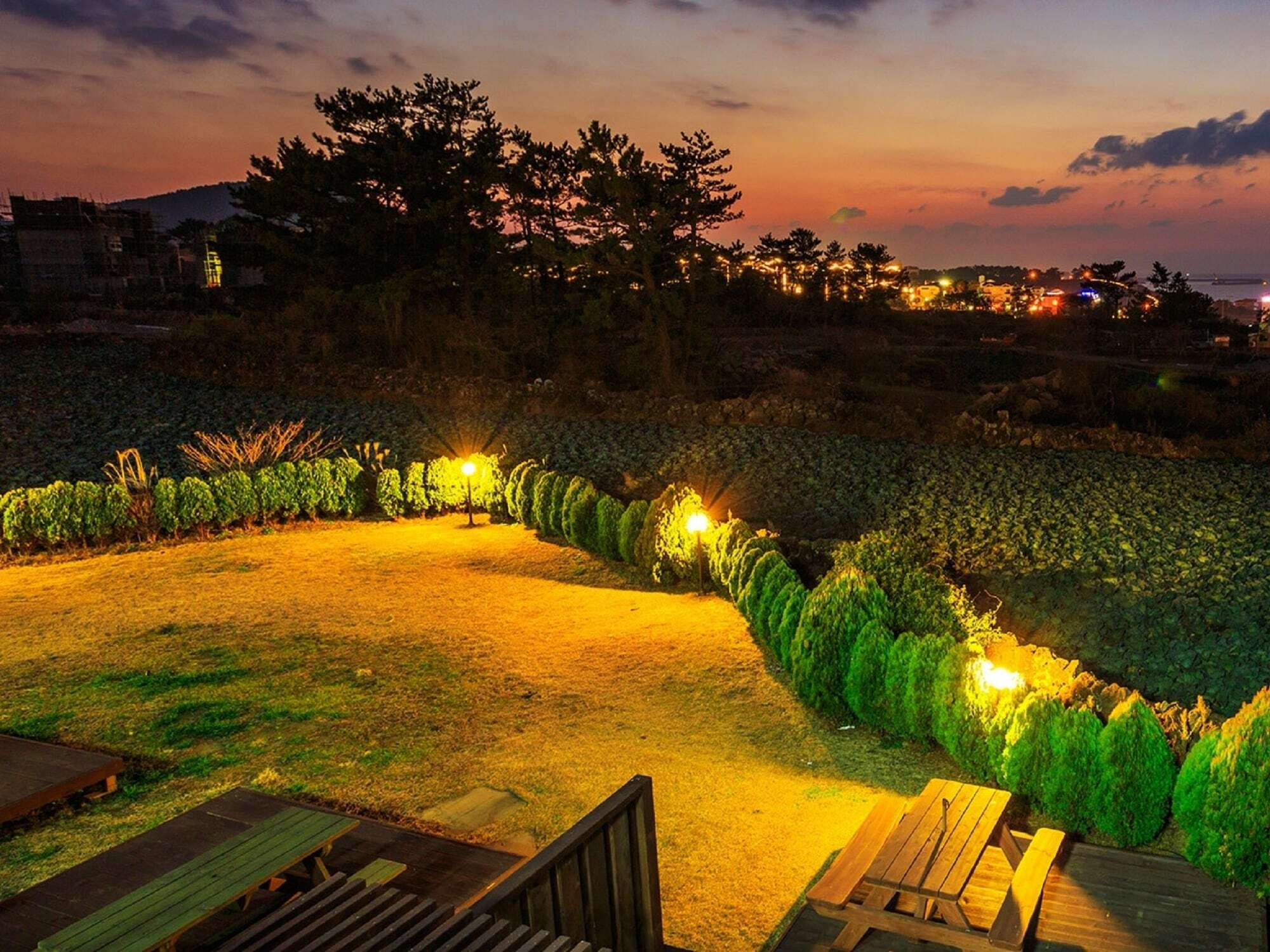 White Dream Pension Jeju Esterno foto